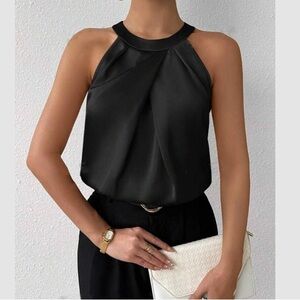 Sabryn - Elegant Pleated Blouse